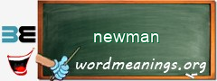 WordMeaning blackboard for newman